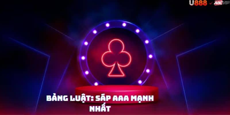 Chi tiết Liêng U888: thứ tự Sáp > Liêng > Ảnh > Điểm