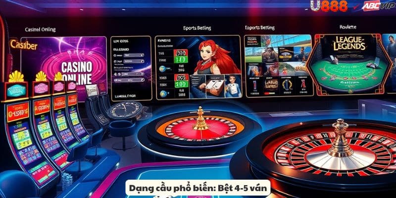 Các cầu Tài Xỉu U888: bệt theo đến gãy